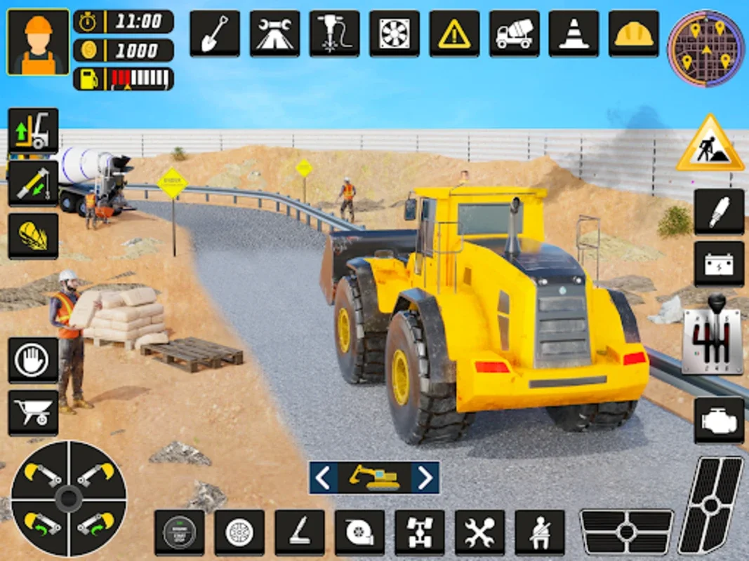 City Road Construction Game 3D for Android: Build Virtual Cities