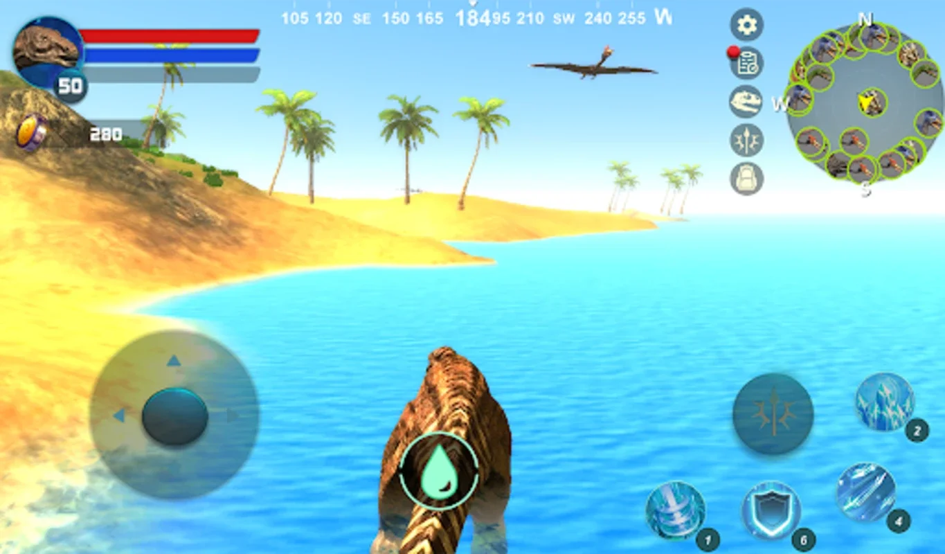 Iguanodon Simulator for Android - Thrilling Jurassic Survival