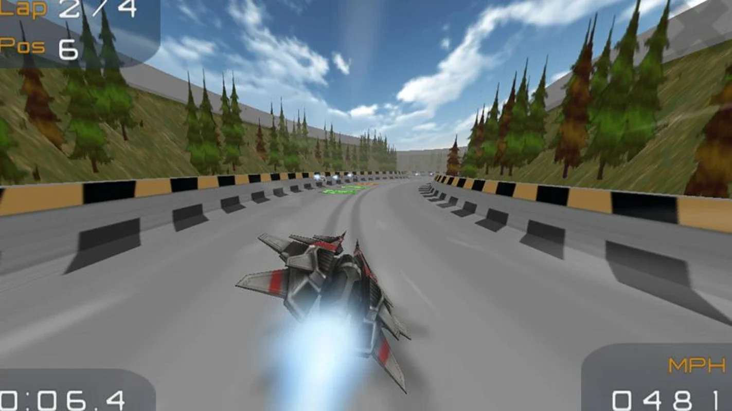 TurboFly HD Free for Android: Thrilling Spaceship Races