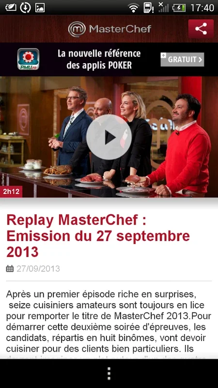 TF1+ for Android - Enjoy French TV Content