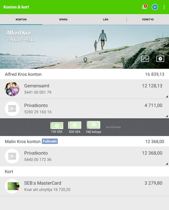 SEB for Android - Manage Your Finances on the Go