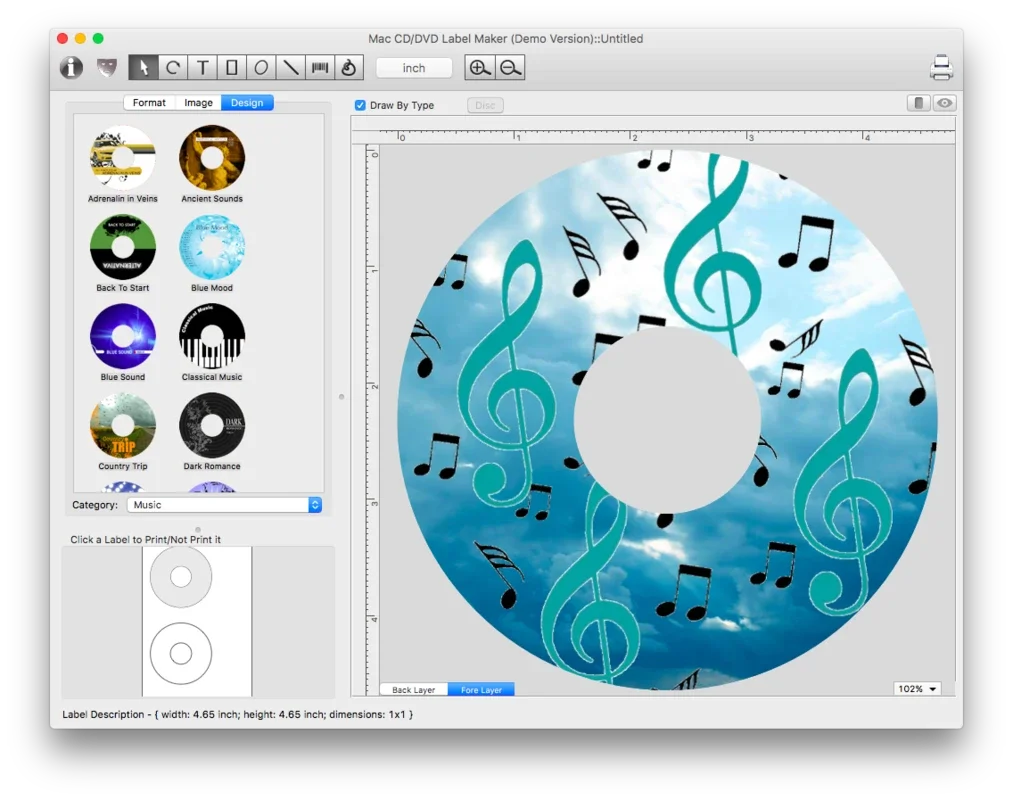 Mac CD/DVD Label Maker for Mac: Professional Design Solution