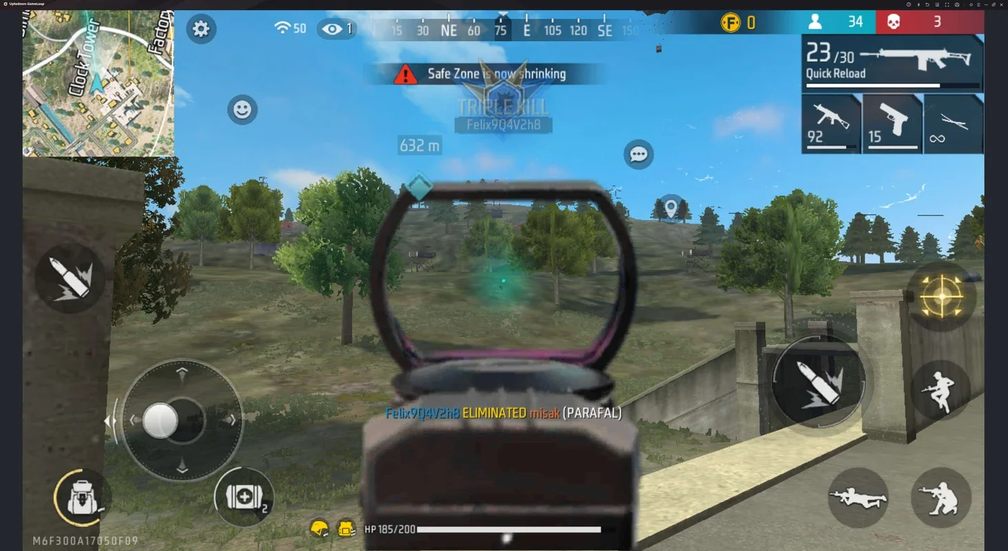 Free Fire MAX (GameLoop) for Windows - Enhanced Graphics and Gameplay