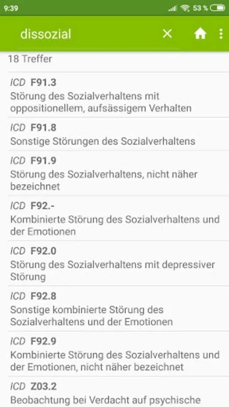 ICD-10 Diagnosen + Heilmittel for Android: Comprehensive Medical App