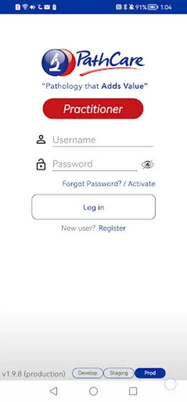 PathCare V3 for Android - Access Patient Data on the Go