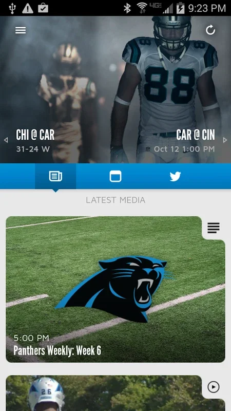 Panthers for Android - The Ultimate Fan Experience