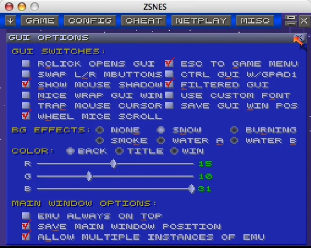 ZSNES for Intel Mac: Play SNES Games on Mac