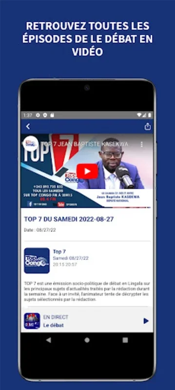 Top Congo FM for Android - Stay Informed with Live Radio