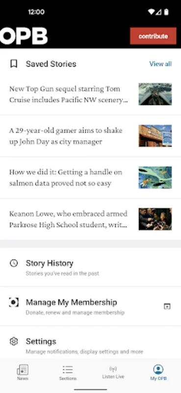 OPB News for Android: Your Source for Northwest News