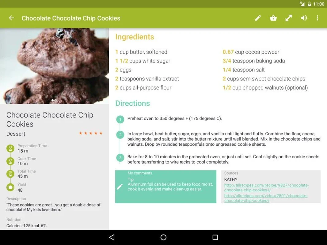 COOKmate for Android - Manage Your Recipes