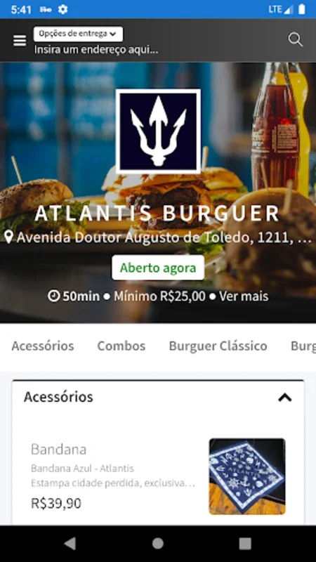 Atlantis Burguer for Android - Gourmet Delights