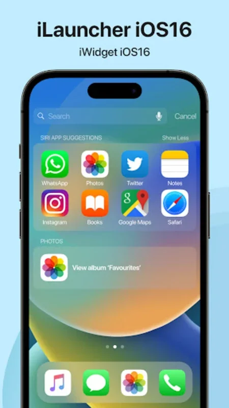 Launcher iOS16 - iLauncher for Android: Transform Your Device