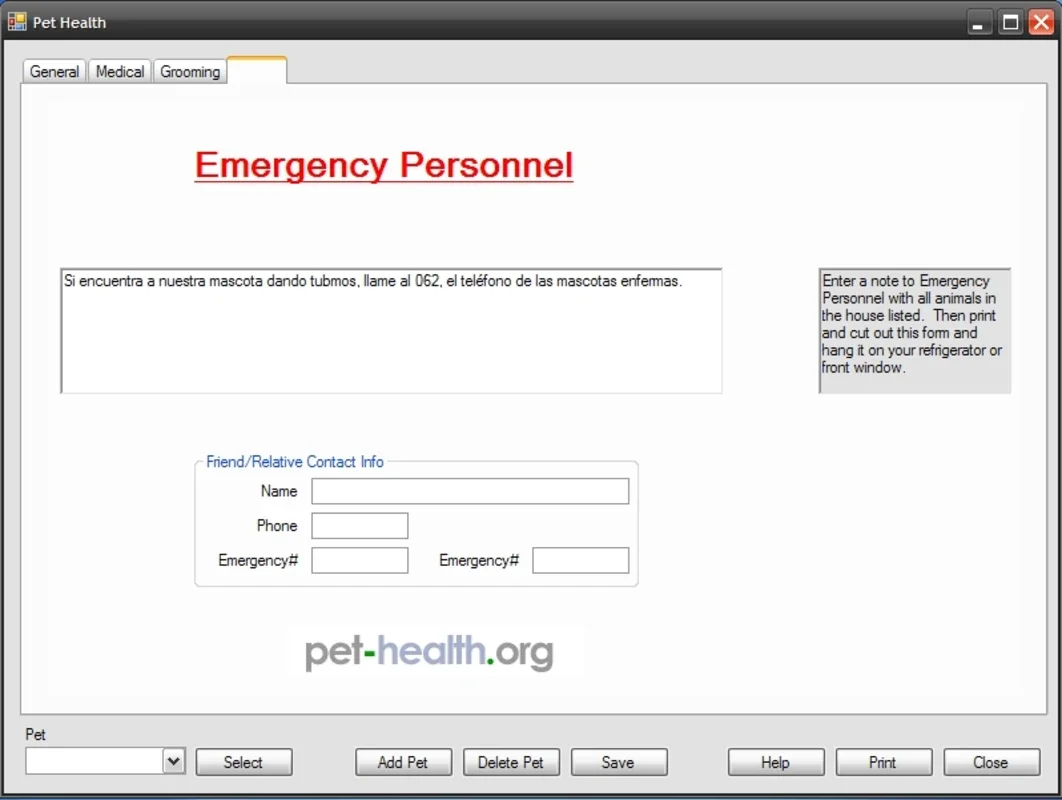 Pet Health for Windows: Monitor Your Pet's Well-being