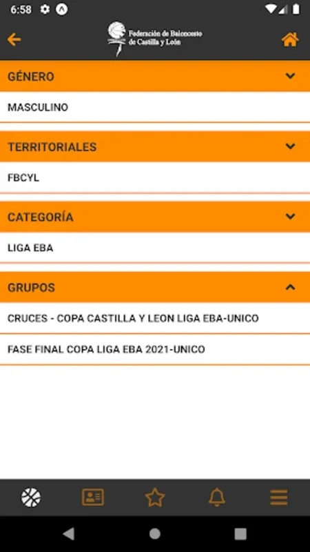 FBCYL for Android - Stay Updated with Castilla y León Basketball