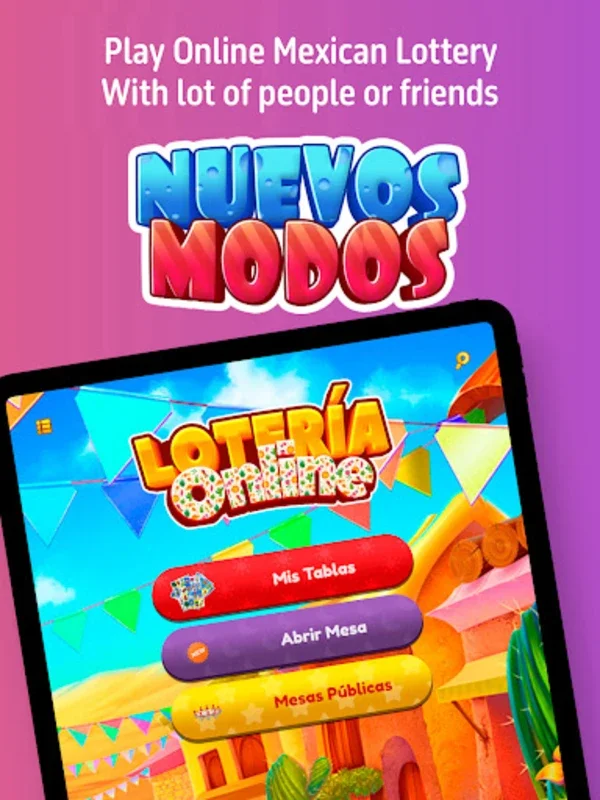 Lotería Online for Android - Immersive Mexican Lottery