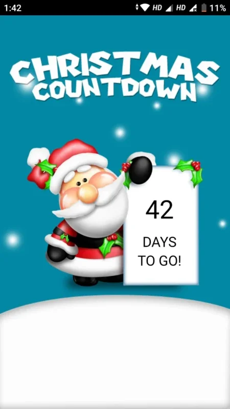 Santa CountDown for Android - Track Time to Christmas