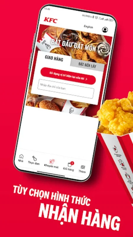 KFC Vietnam for Android - Download the App for On-the-Go Ordering