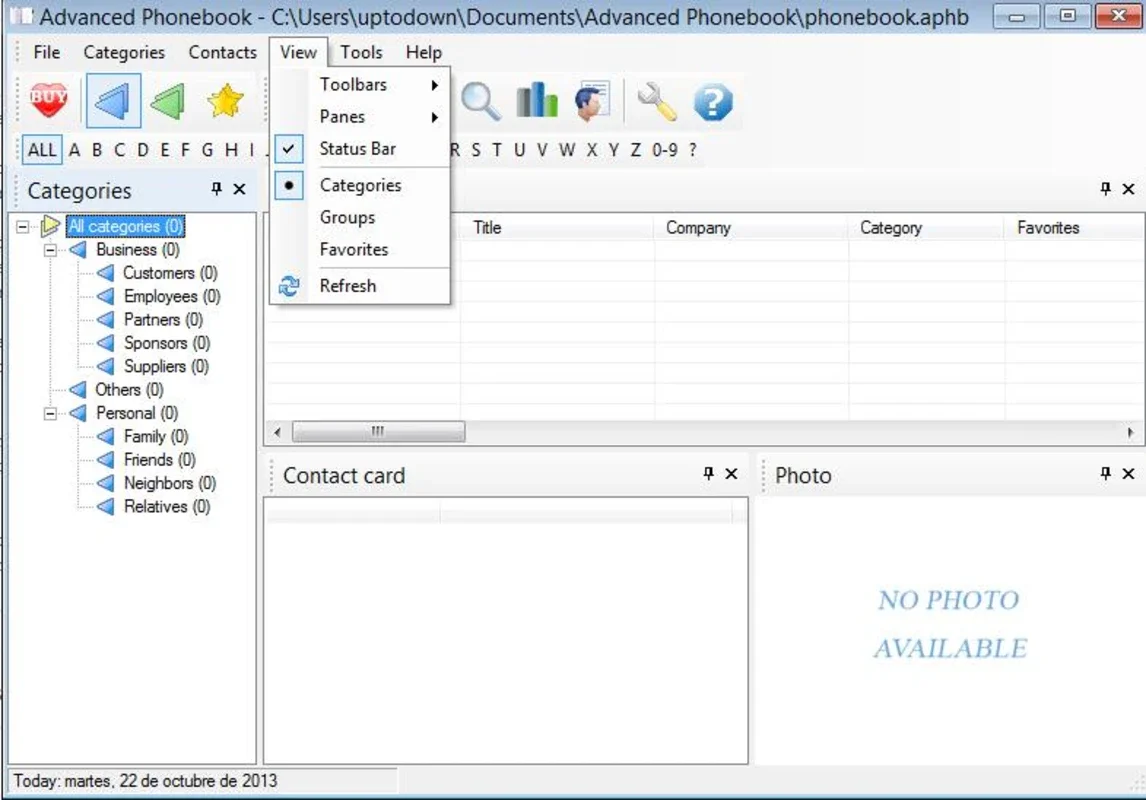 Advanced Phonebook for Windows - Manage Contacts Easily