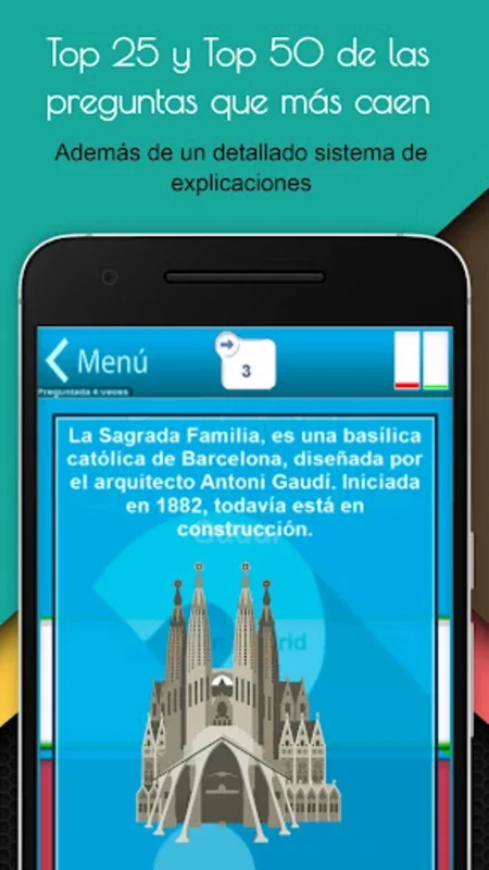 Test Nacionalidad Española for Android - Prepare for CCSE Exams