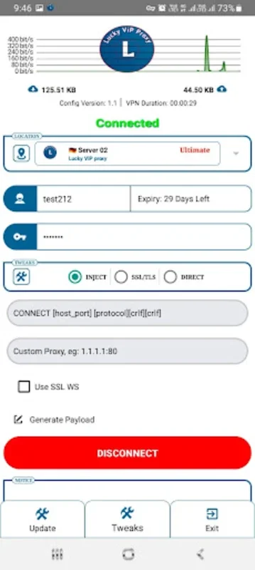 Lucky VIP Proxy for Android - Secure Unlimited VPN