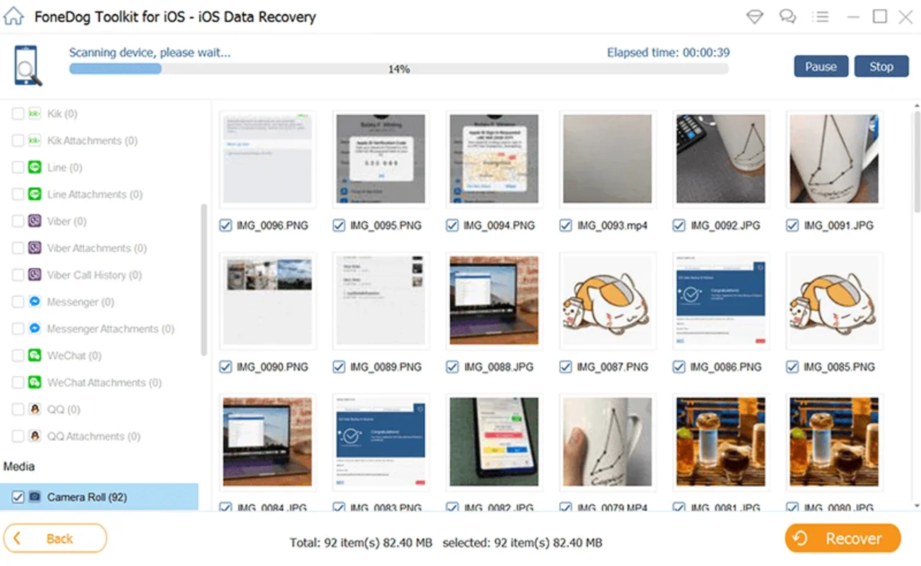 FoneDog iOS Data Recovery for Mac - Recover Lost Data