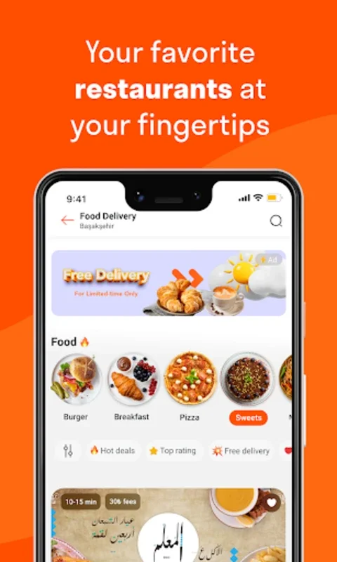 FoodVibes: Food Delivery for Android - Discover Delicious Meals