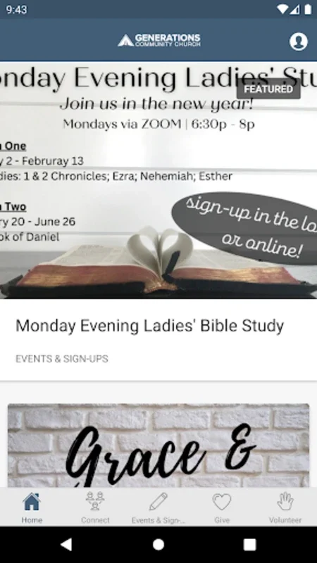 Generations for Android - Connect with Church Community