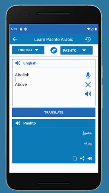 Arabic Pashto Translation for Android: Seamless Language Translation