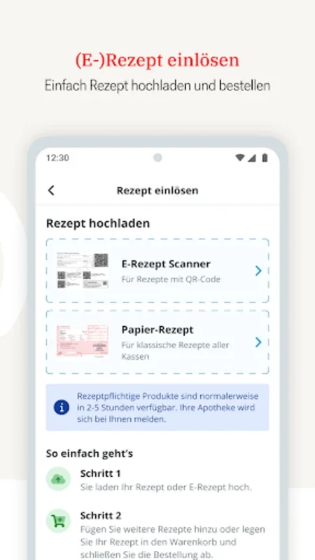 iA.de: E-Rezept & Medikamente for Android - Convenient Medicine Ordering