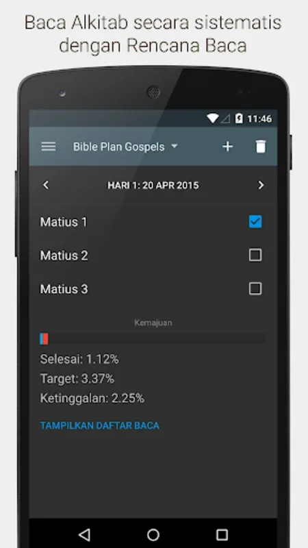 Alkitab for Android - Comprehensive Bible Study App