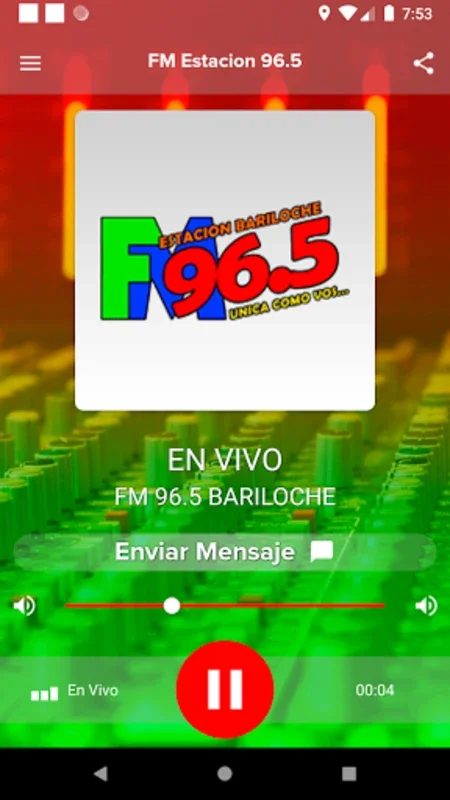 Fm Estacion Bariloche for Android - Stream Patagonia Music