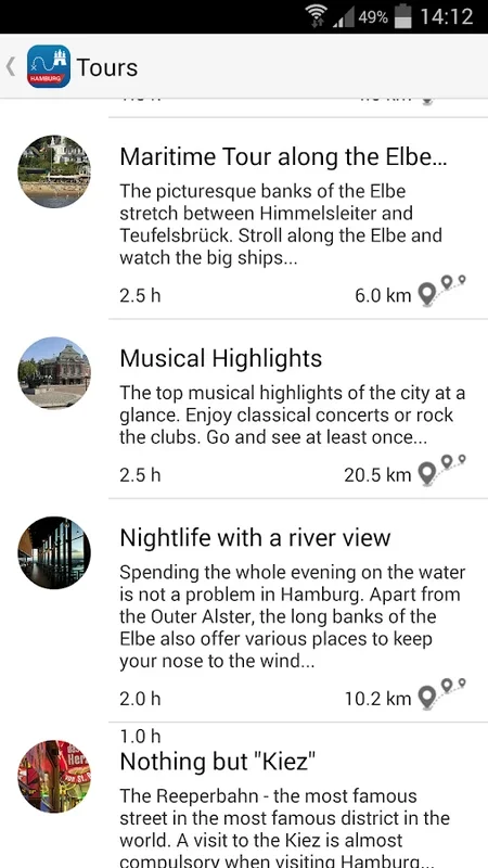 Hamburg for Android - Explore the City