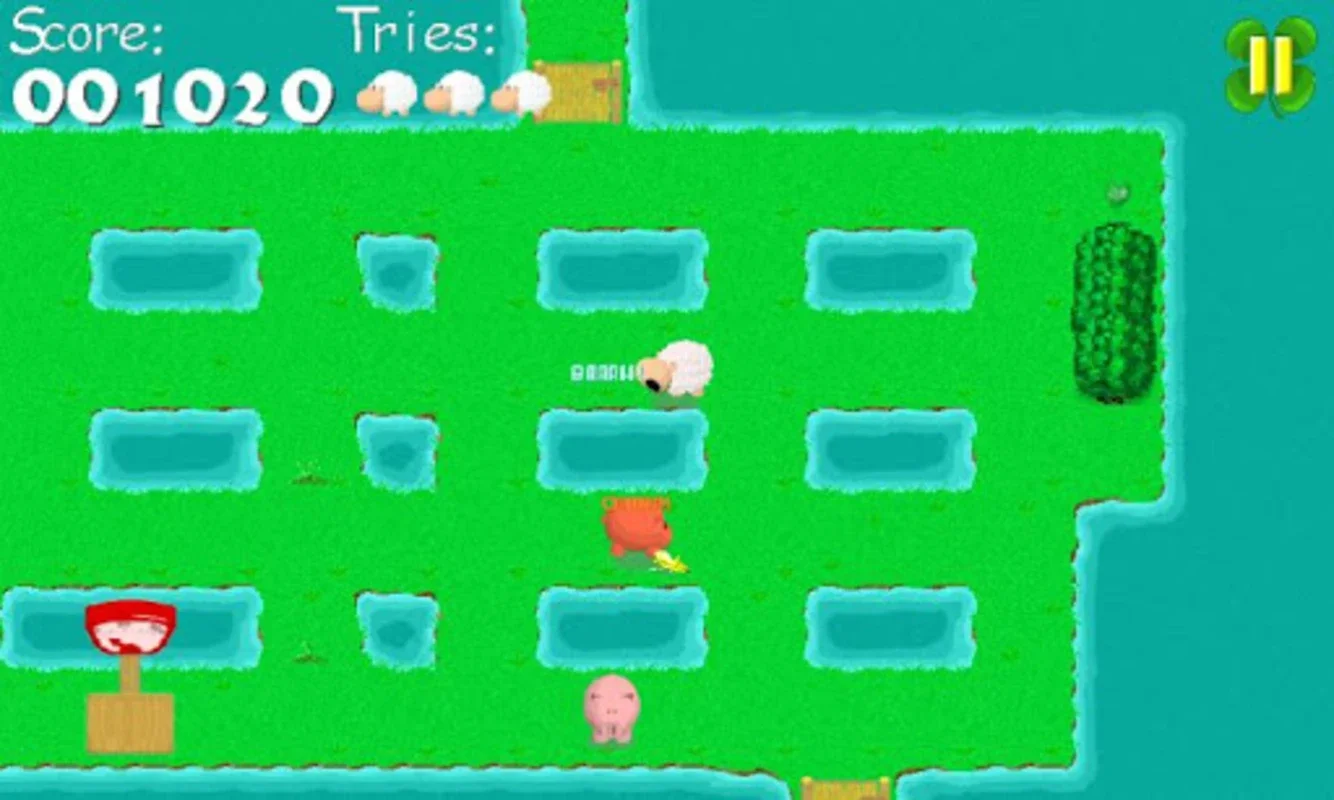 Dizzy Sheep for Android: Escape the Hungry Pigs