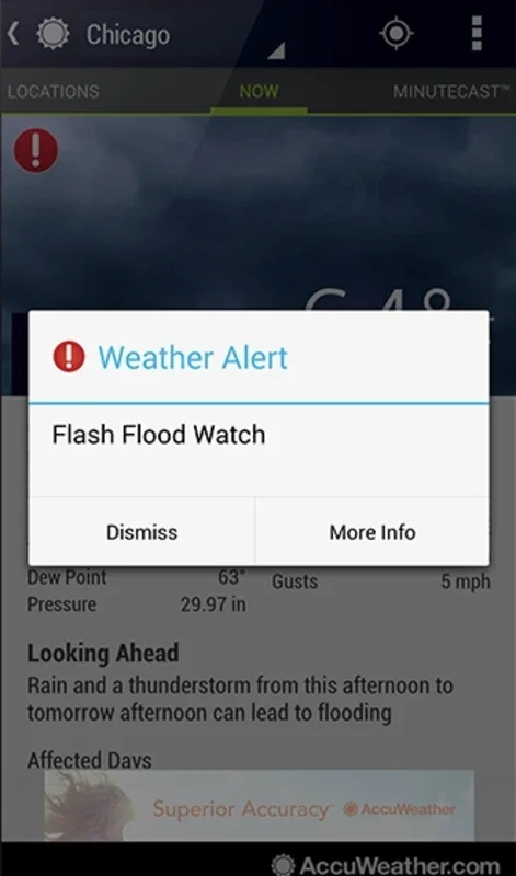 AccuWeather for Android - Get Accurate Weather Forecast