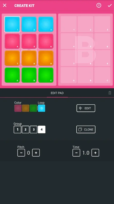 Super Pads for Android - Create Music with Colorful Buttons