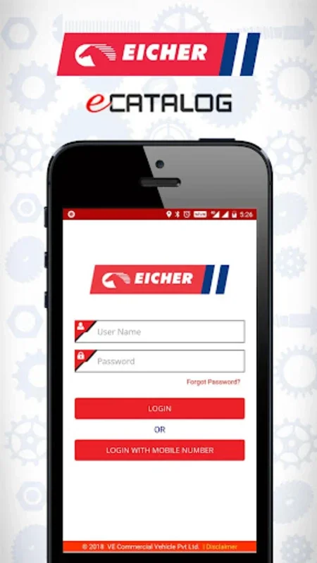 Eicher eCATALOG for Android - Streamlined Parts Search