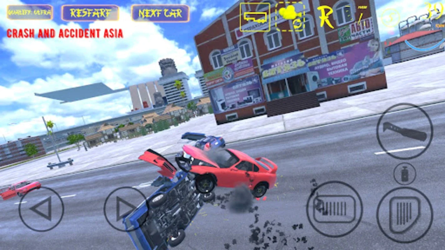 Crash And Accident Asia for Android - An Open-World Car Crash Adventure