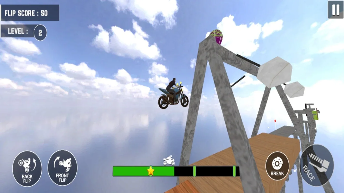 Motor Bike Stunt for Android - Thrilling Stunt Game