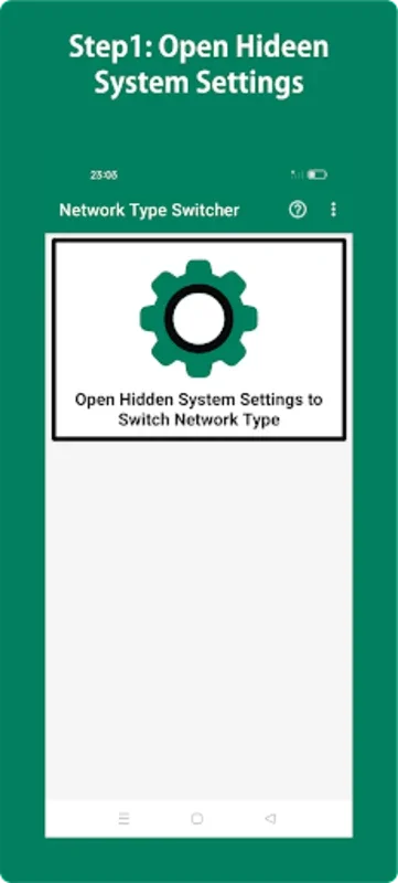 Network Type Switcher for Android: Customize Network Settings