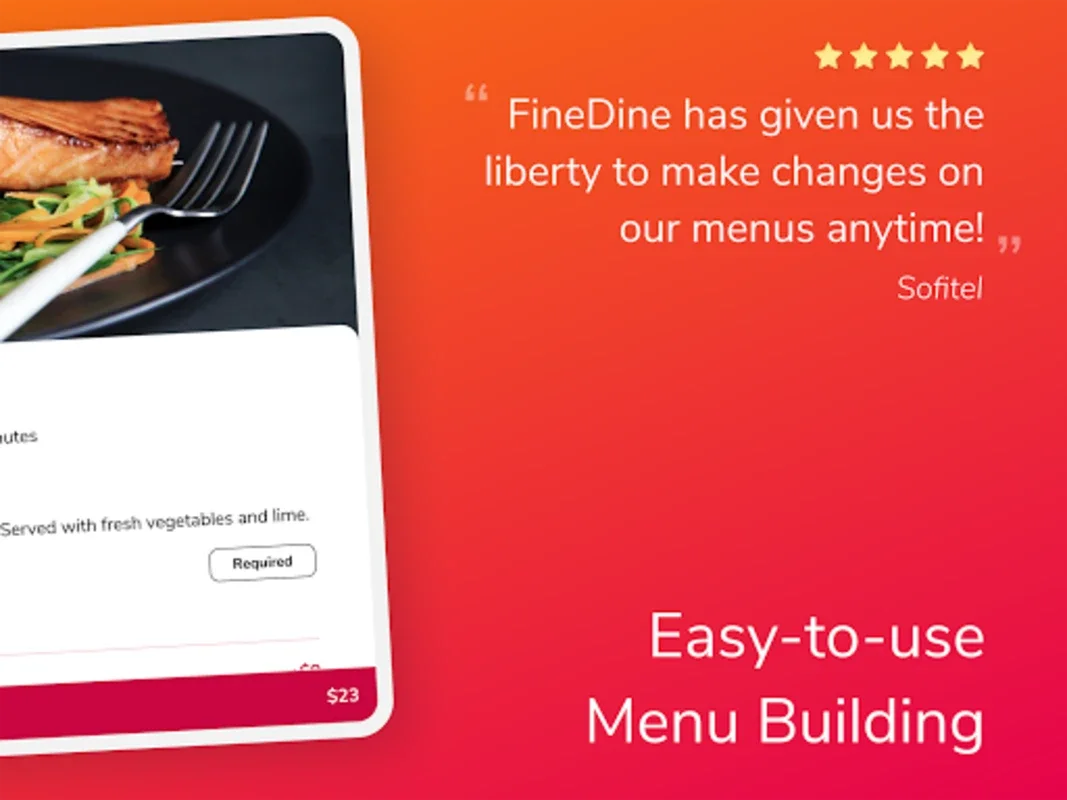 FineDine Tablet Menu for Android - Elevate Dining Experience