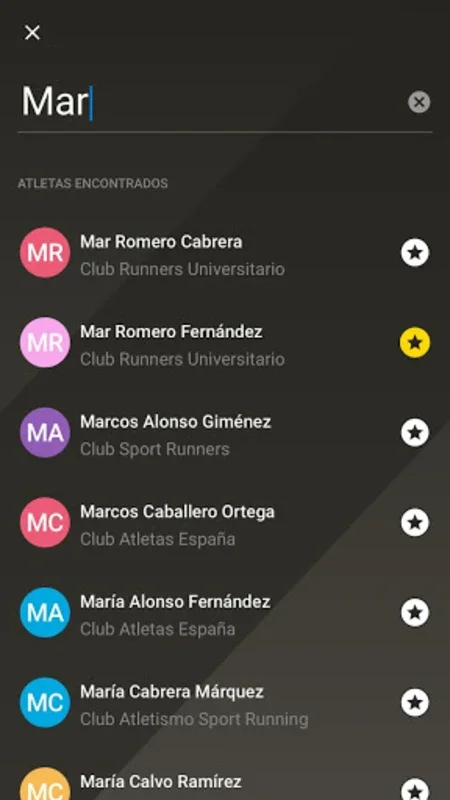 TYR Tiempos y Resultados for Android - Ultimate Race Experience