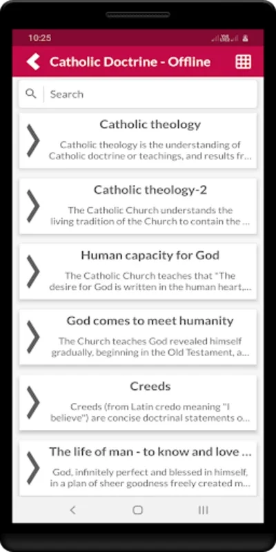 Catholic Doctrine - Offline for Android - A Comprehensive Resource