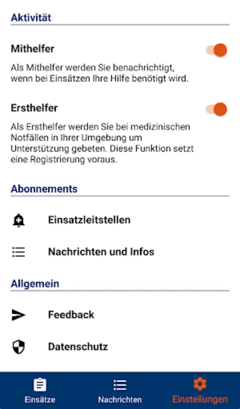 KATRETTER for Android - Emergency Volunteer App