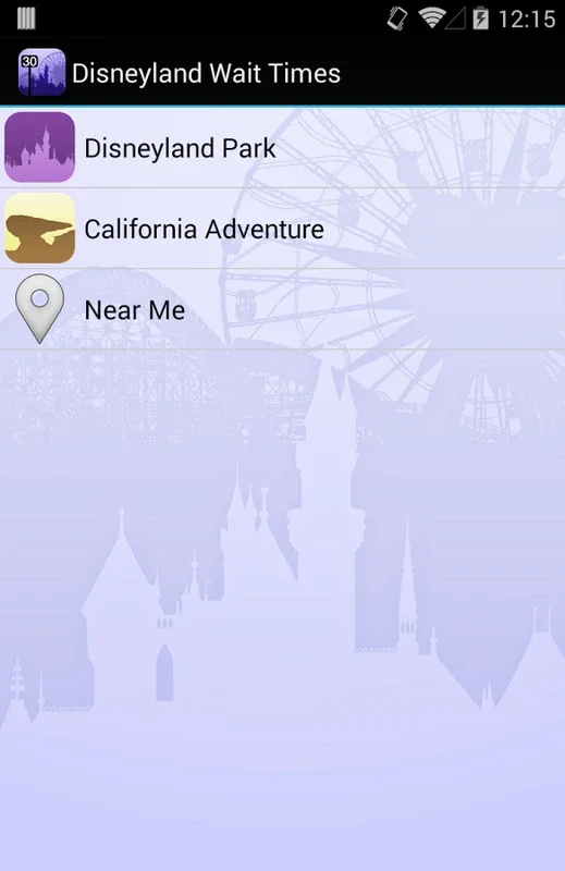 Disneyland Wait Times for Android - Plan Your Park Visit