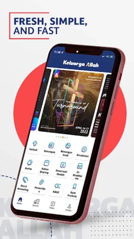 Keluarga Allah for Android - A Spiritual App for Growth