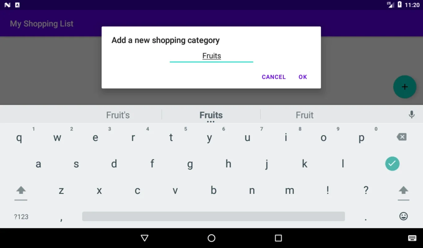 My Shopping List for Android - Organize Your Shopping