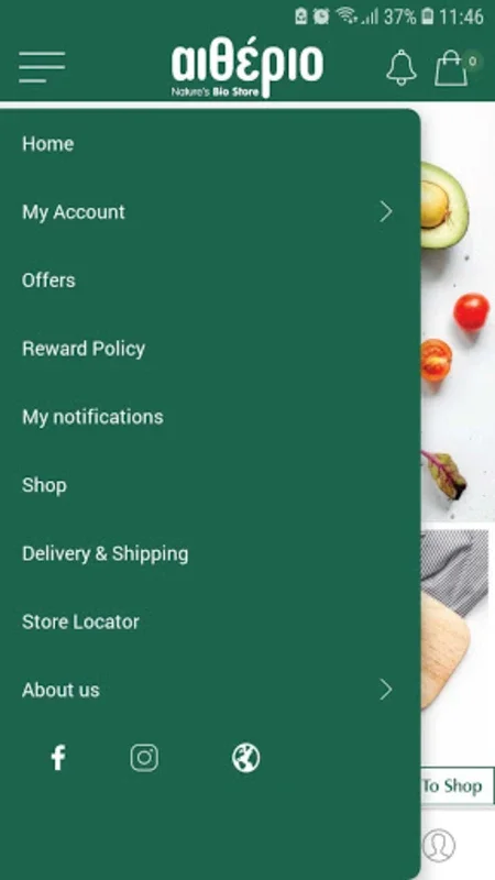 Etherio for Android: Organic Shopping at Your Fingertips