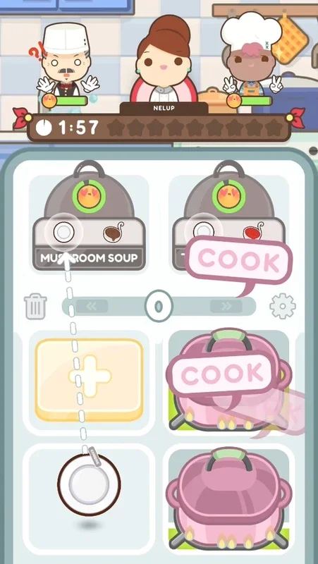 Too Many Cooks for Android: Culinary Challenges & Fun