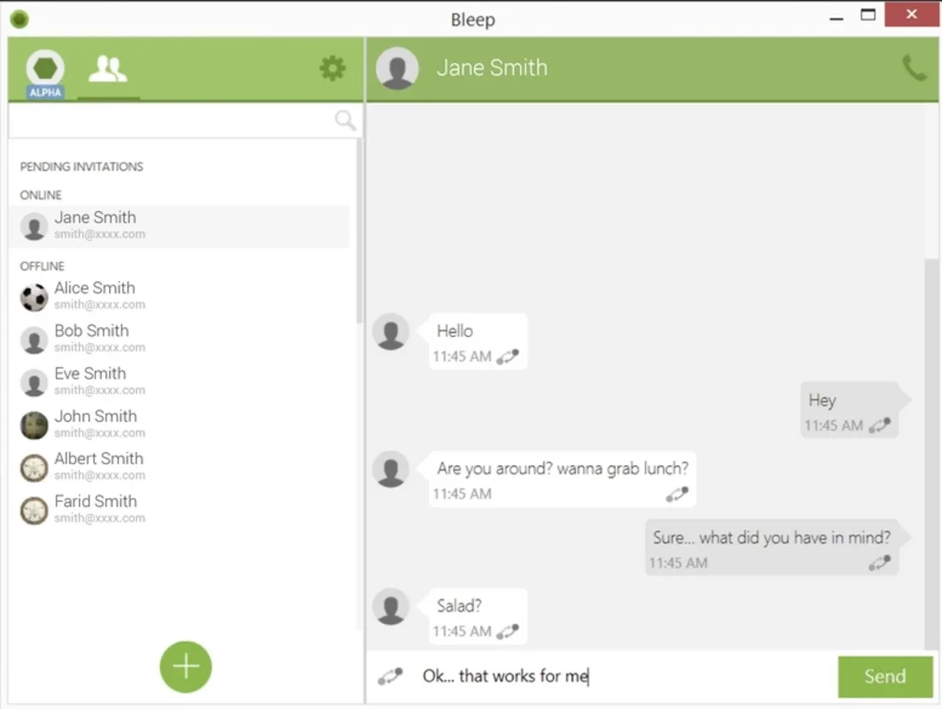 Bleep for Mac - Secure Instant Messaging App