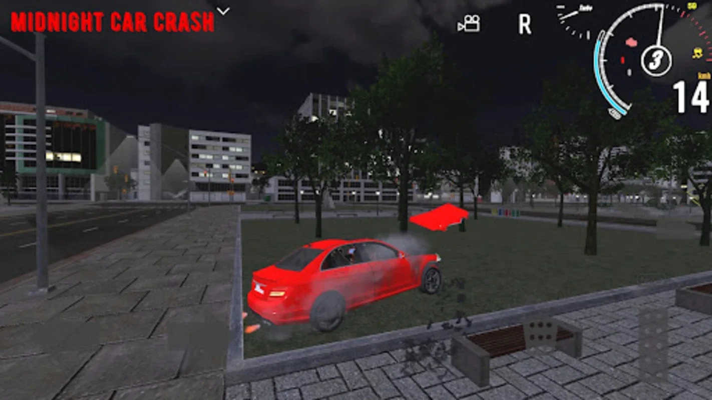 Midnight Car Crash for Android - Thrilling Nighttime Crashes